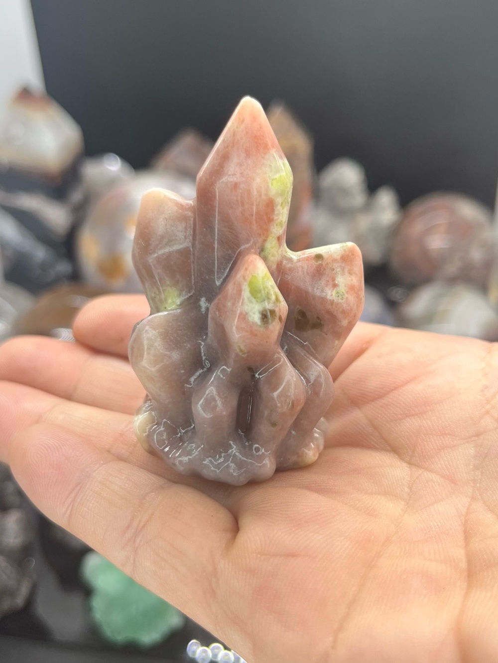 Crystal Cluster Carving